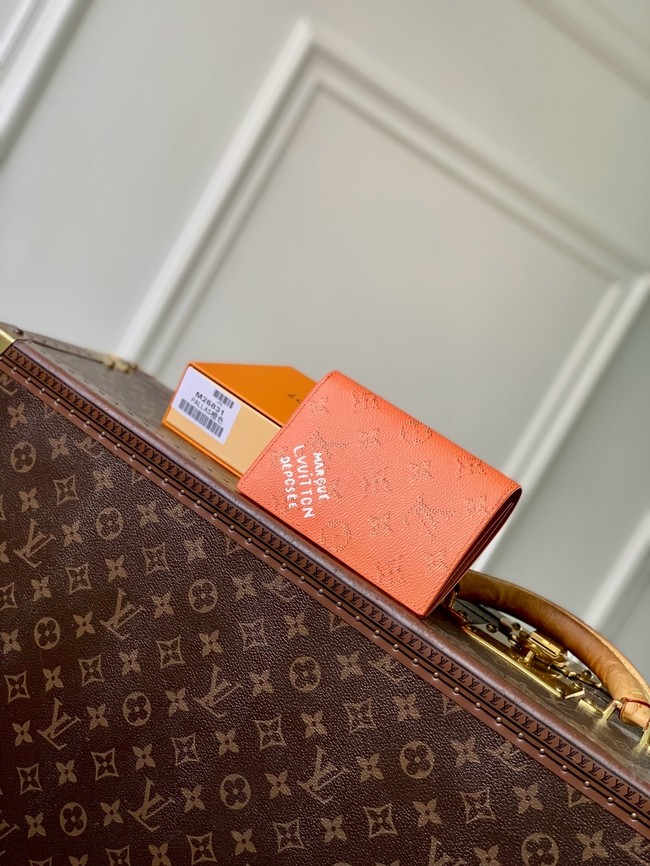 Louis Vuitton Passport Cover M26831 orange