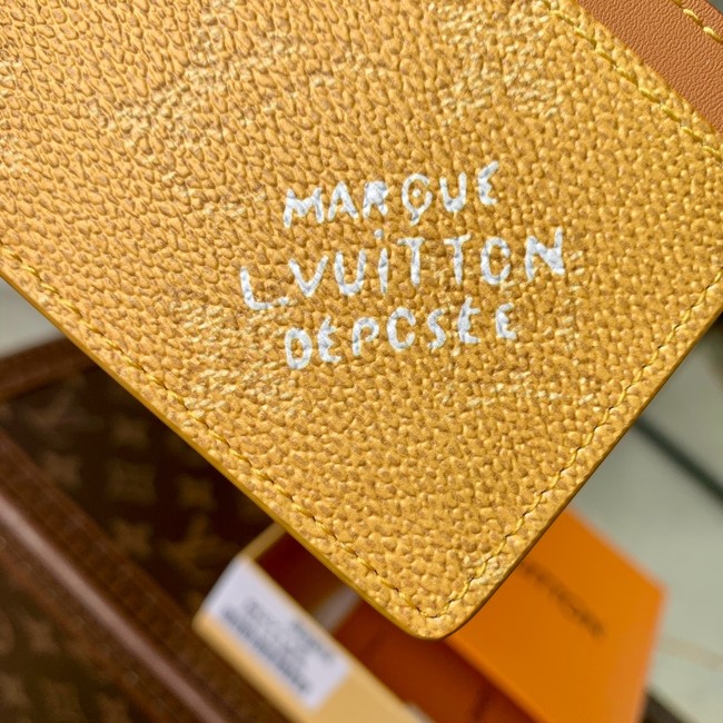 Louis Vuitton Card Holder M27116 Saffron Yellow