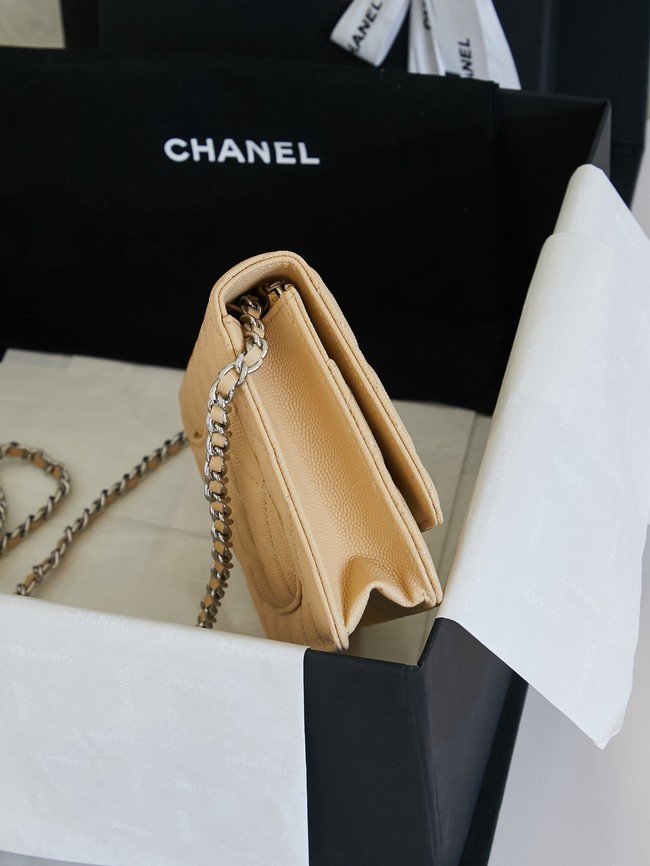 CHANEL Wallet On Chain AP3723 Apricot