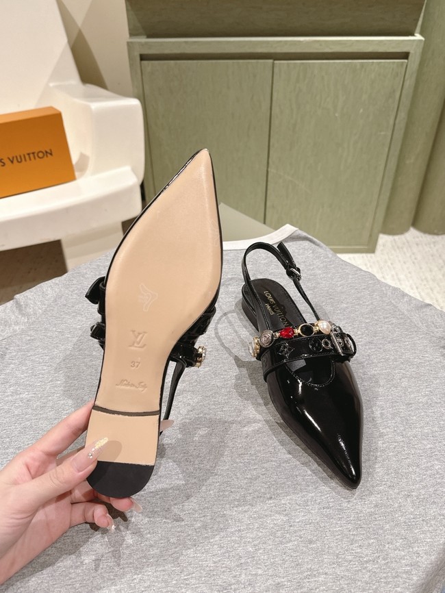 Louis Vuitton LV Vibe Slingback Flat Ballerina 1AHNAN-4