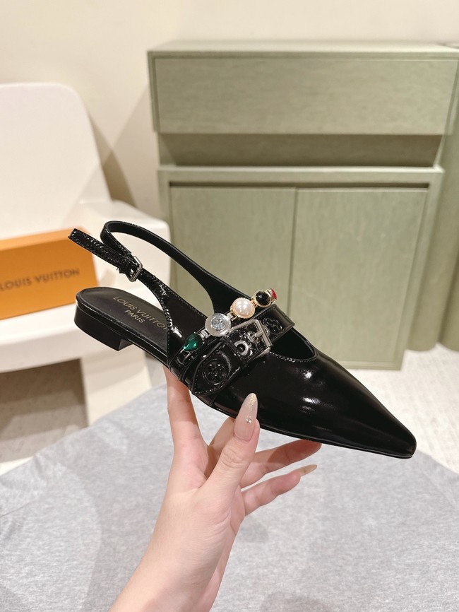 Louis Vuitton LV Vibe Slingback Flat Ballerina 1AHNAN-4