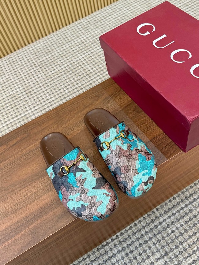 GUCCI Womens platform slide sandal 87185-6