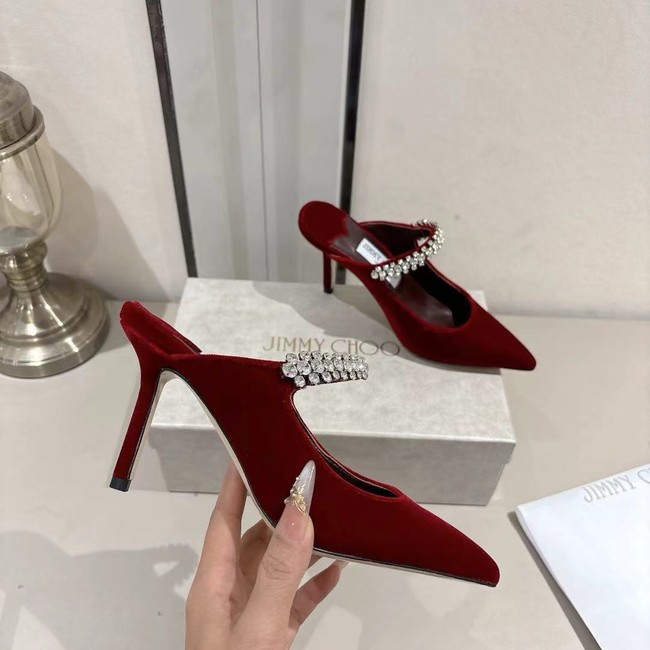 Jimmy Choo Shoes Heel 8.5CM 87206-1