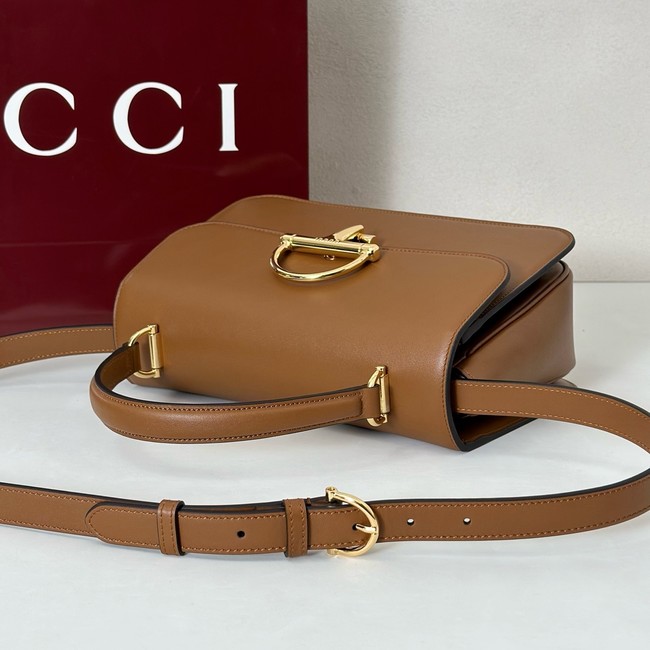 Gucci Siena medium top handle bag 855535 brown 