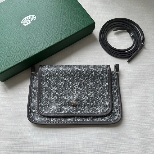 Goyard PLUMET crossbody bag TY43 dark gray