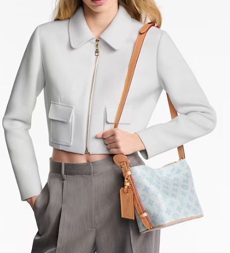 Louis Vuitton NEW All In BB M27529 Bleu Courrier