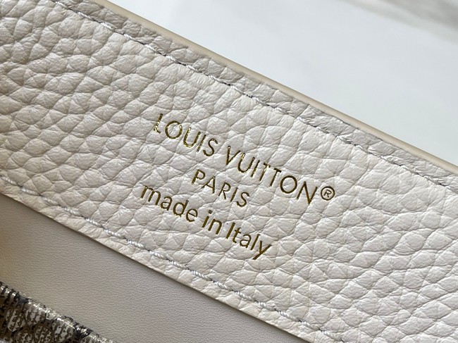 Louis Vuitton Capucines Mini M89369 Cream&gold Snake skin