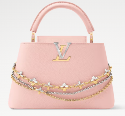 Louis Vuitton Capucines BB M27039 Jasmine Pink