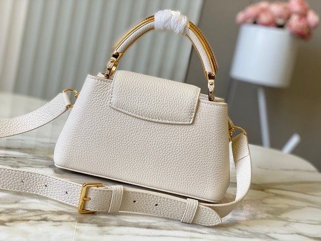 Louis Vuitton Capucines East-West Mini M26345 Vanilla