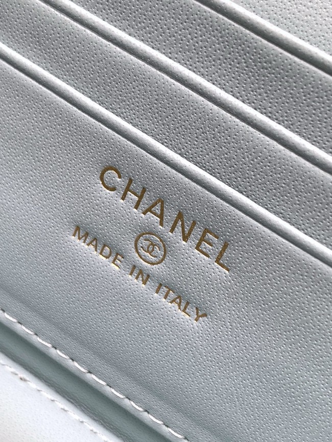 CHANEL 26C Vanity with Chain AP3940 light blue
