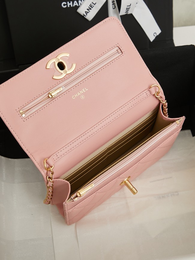 Chanel Wallet On Chain AP3938 pink