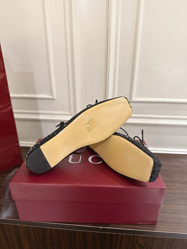 GUCCI Womens Vittoria ballerina 21068-2