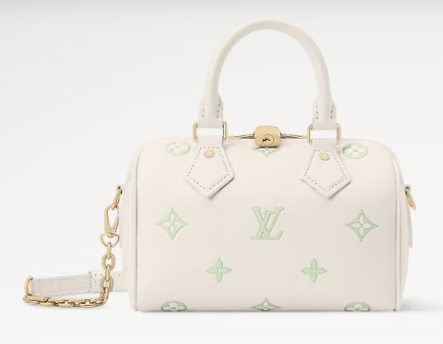 Louis Vuitton NEW Speedy Bandouliere 20 M27572 Green