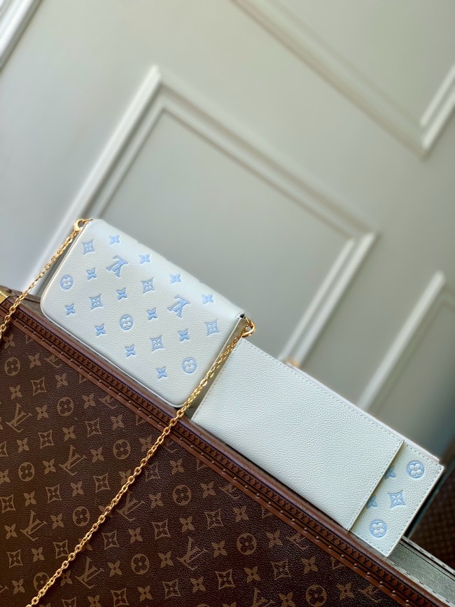 Louis Vuitton Pochette Felicie M28127 blue