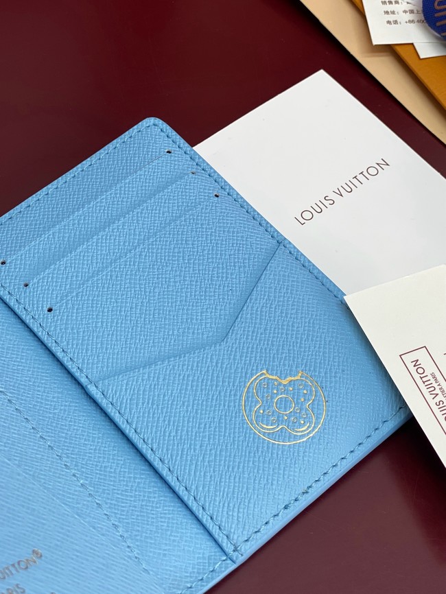 Louis Vuitton Pocket Organizer M28282 Blueberry