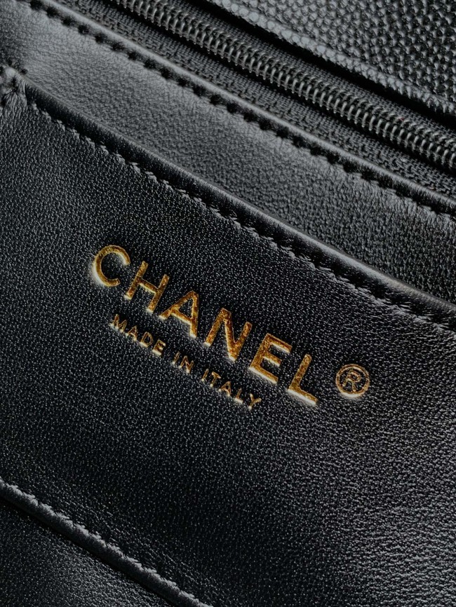CHANEL Small Flap Bag AS6130 black