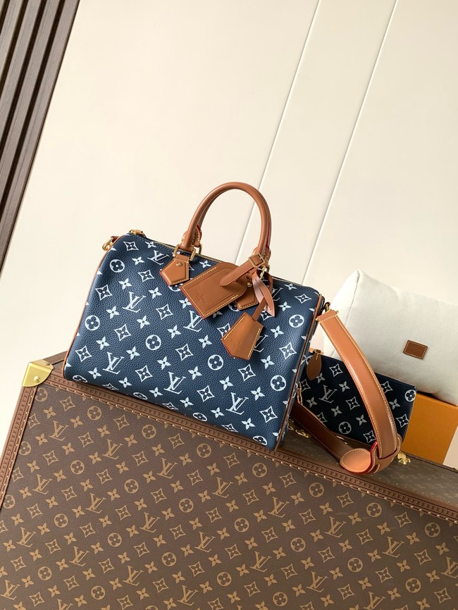 Louis Vuitton Speedy P9 Bandouliere 30 M15241 BLUE