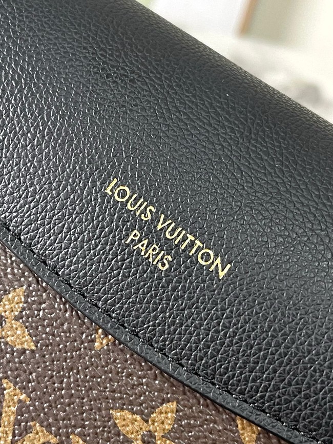 Louis Vuitton Monogram Canvas Original Leather M26285 black