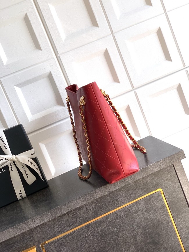 CHANEL Shoulder Bag 66971 red