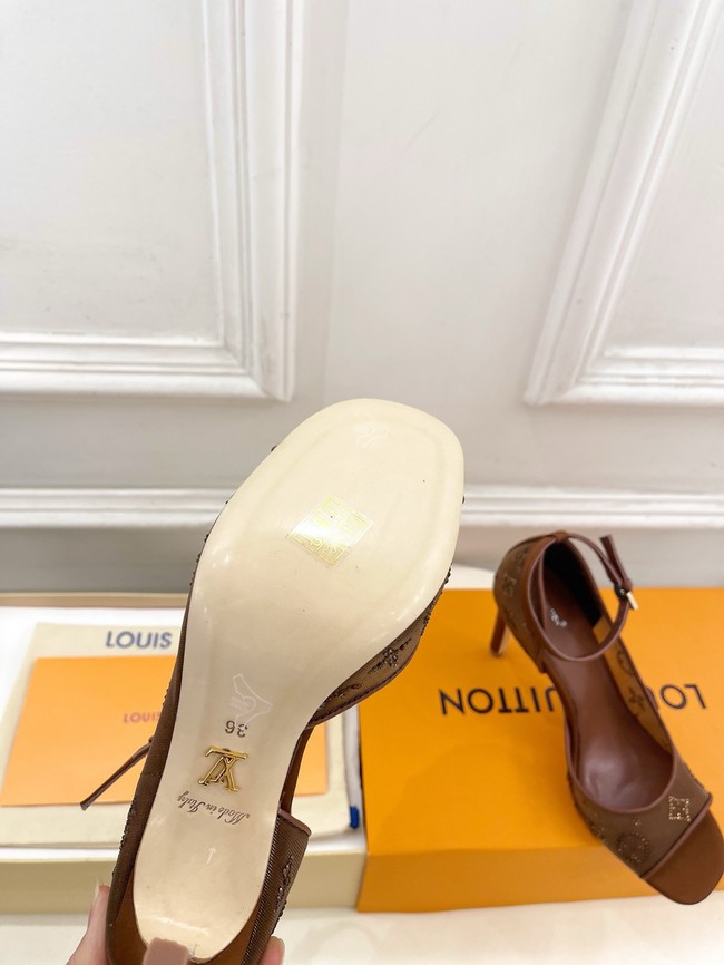 Louis Vuitton Heel 8.5CM sandals 55701-1