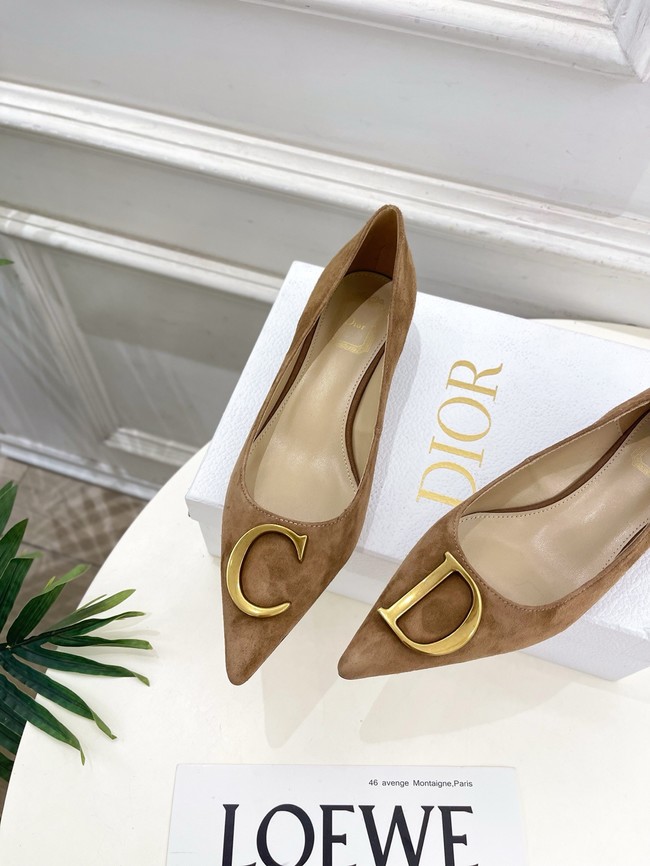 Dior Initials Pump Suede Goatskin 55746-1