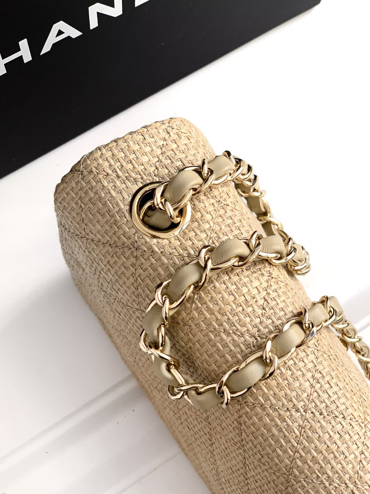 CHANEL 26C CF Mini Flap Bag AS5989 Khaki