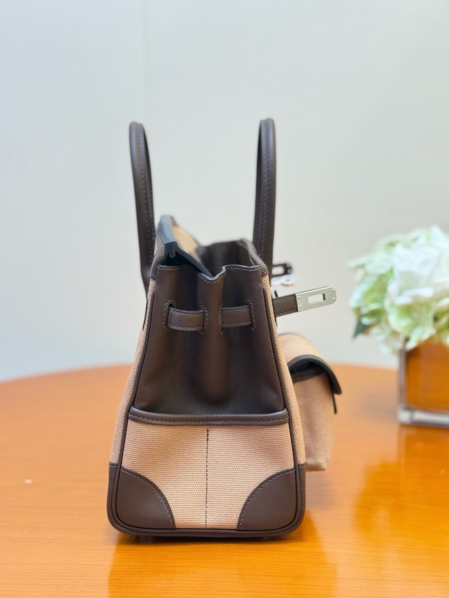 Hermes Birkin H6987-1 Toile & Cuir