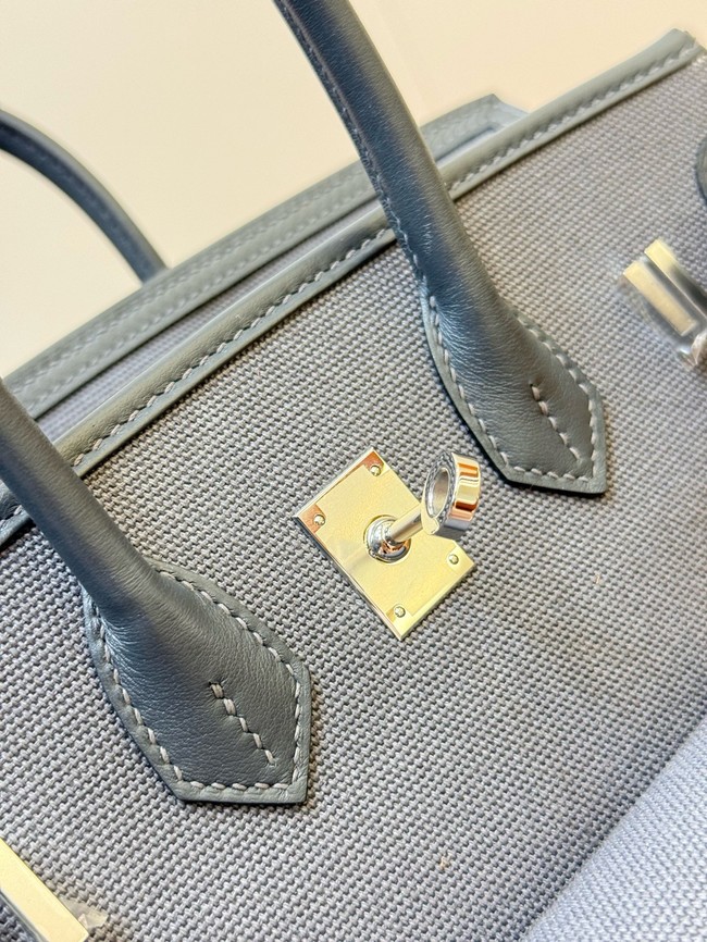 Hermes Birkin Toile & Cuir H6987-3