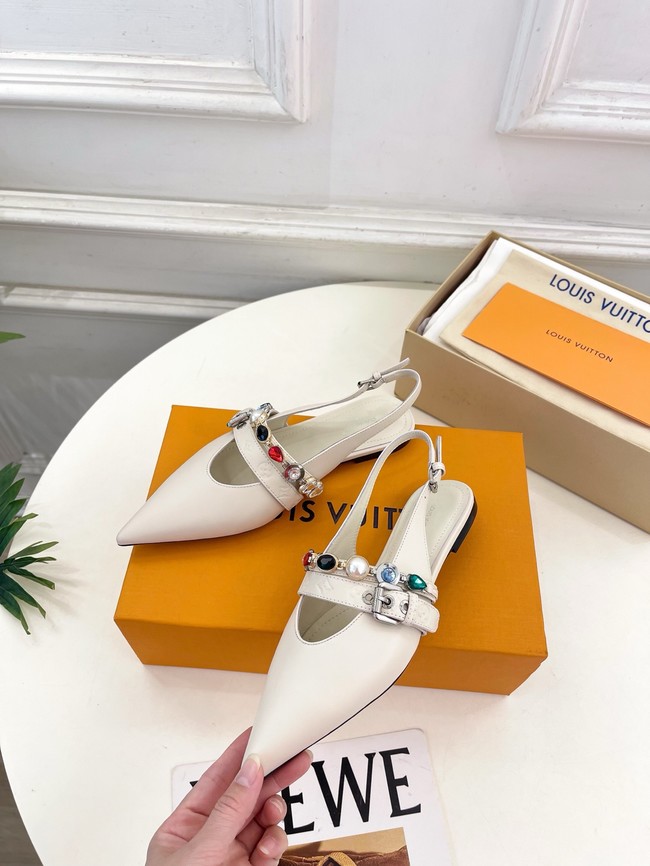 Louis Vuitton Vibe Slingback Flat Sandal 66898-1