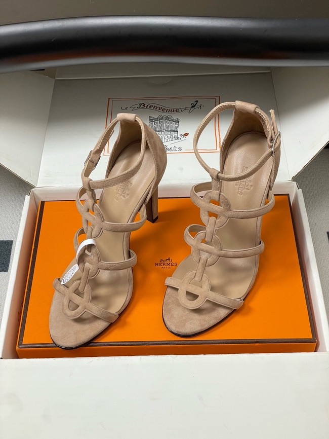 Hermes Sandals Heel 10.5CM 66931-3