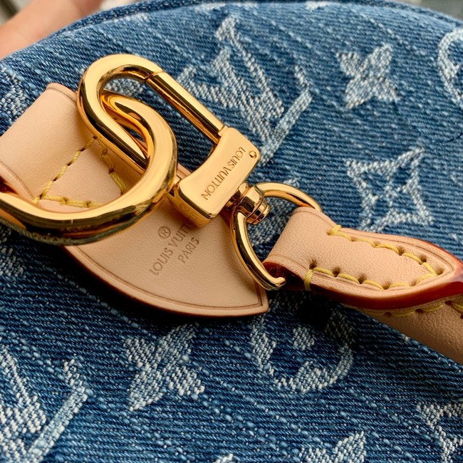 Louis Vuitton NEW Speedy Soft 30 M14430 Blue Denim