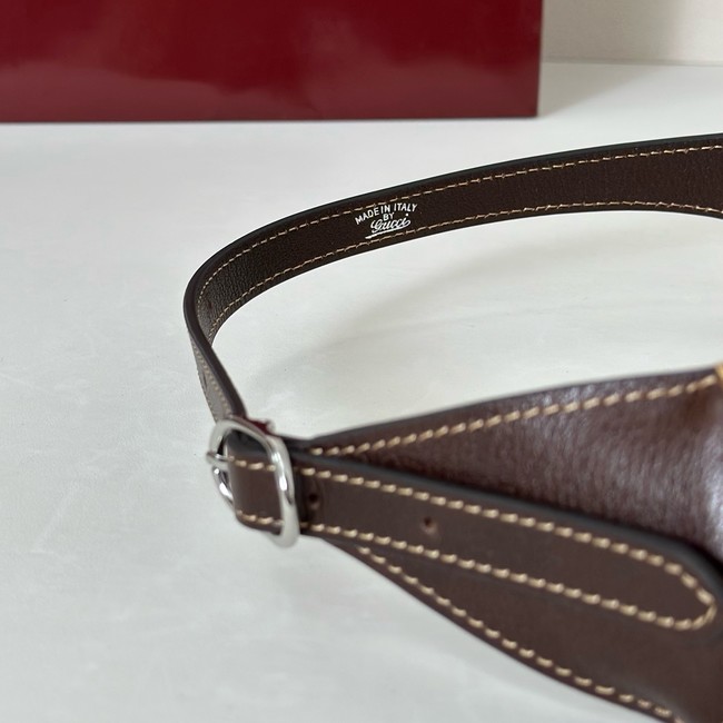 Gucci Jackie Slim medium shoulder bag 863137 brown