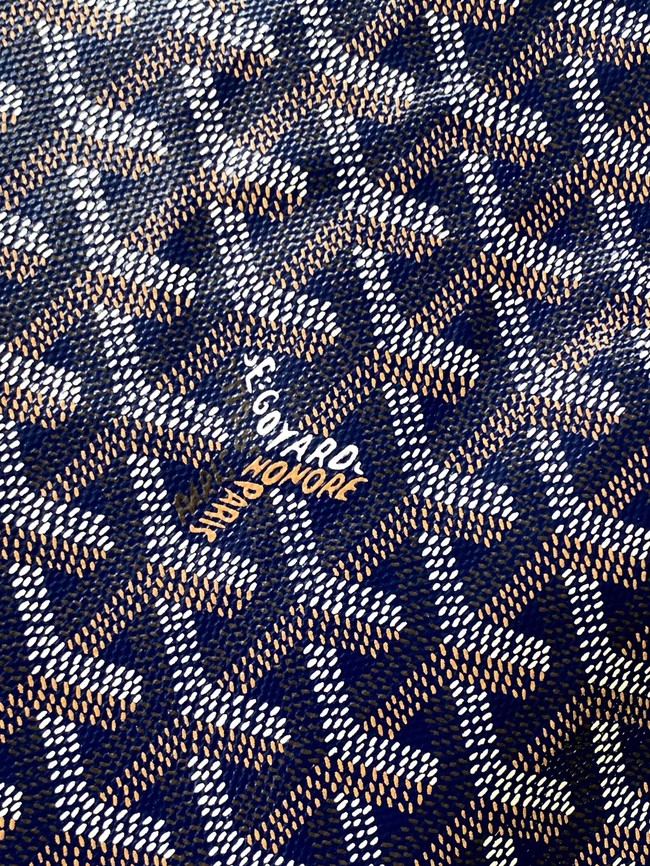 Goyard mini hobo 1CL03P dark blue