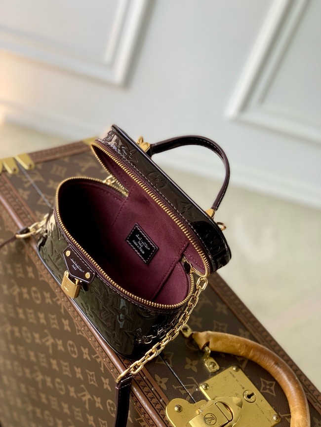 Louis Vuitton Monogram Vernis M28334 dark brown