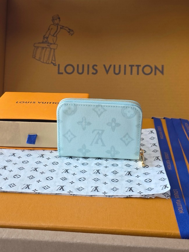 Louis Vuitton Zippy Coin Purse M27721 Green Asnieres