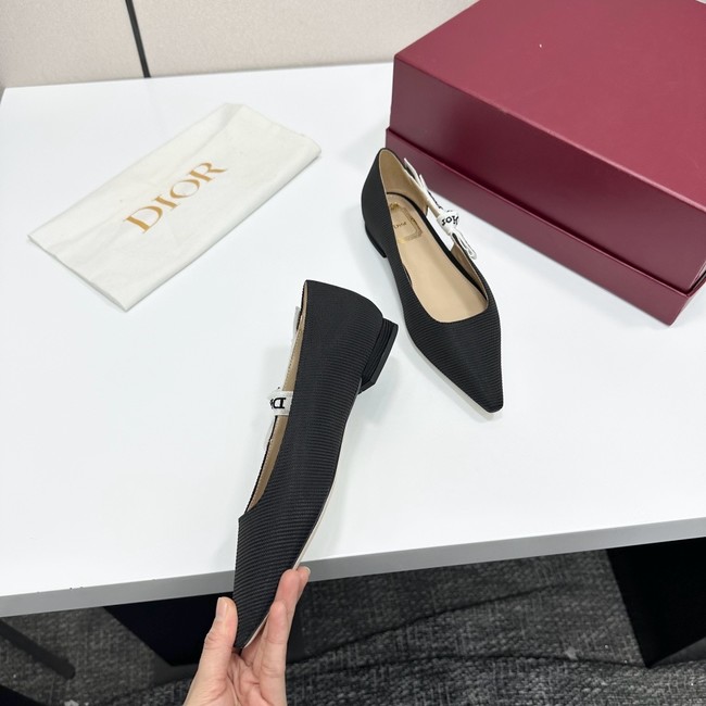 Dior JAdior Ballet Flat Technical Fabric KCF156NVA-2