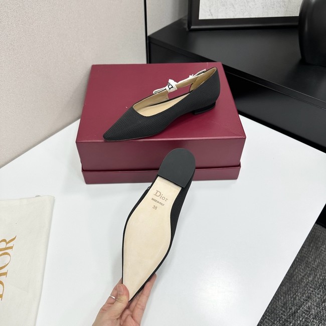 Dior JAdior Ballet Flat Technical Fabric KCF156NVA-2