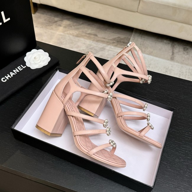 Chanel Sandals Laminated Lambskin 95mm G46999-2