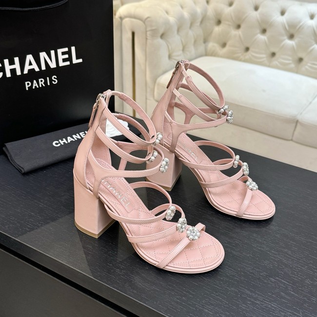 Chanel Sandals Laminated Lambskin 95mm G46999-2