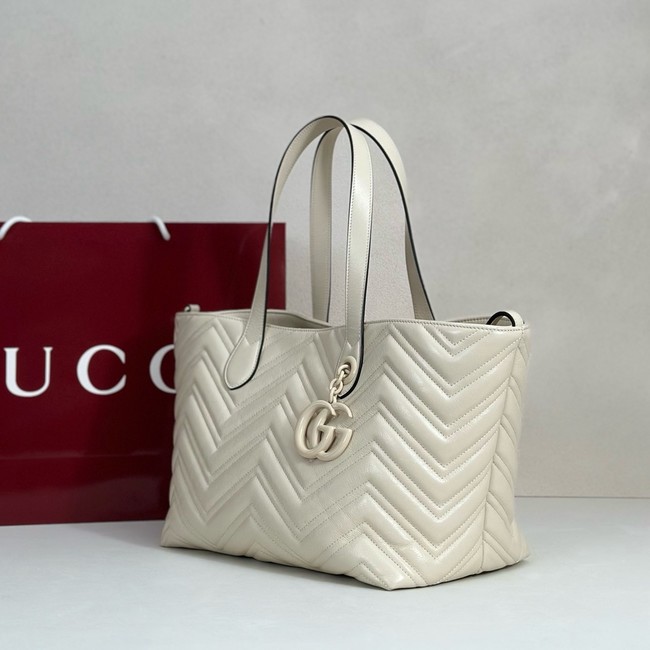 Gucci GG Marmont medium tote bag 855279 Ivory