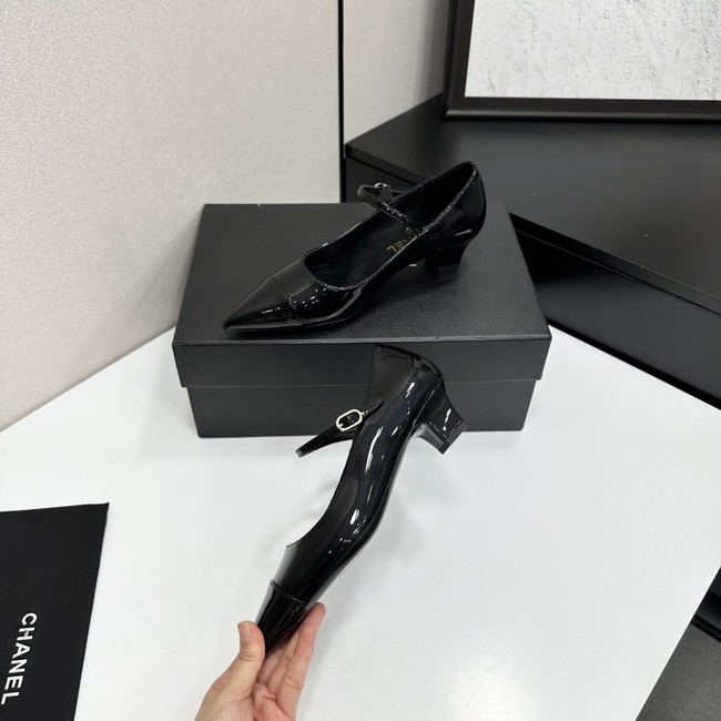 Chanel Mary Janes Patent Calfskin G47052-3