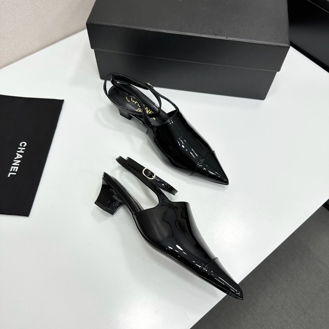 Chanel Slingbacks Patent Calfskin G47054-6