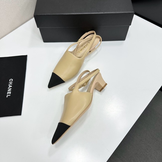 Chanel Slingbacks Patent Calfskin G47054-3