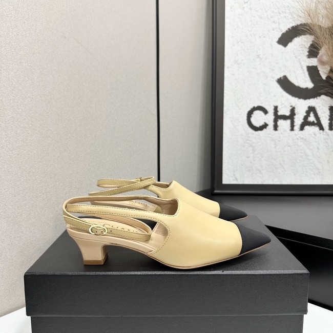 Chanel Slingbacks Patent Calfskin G47054-3