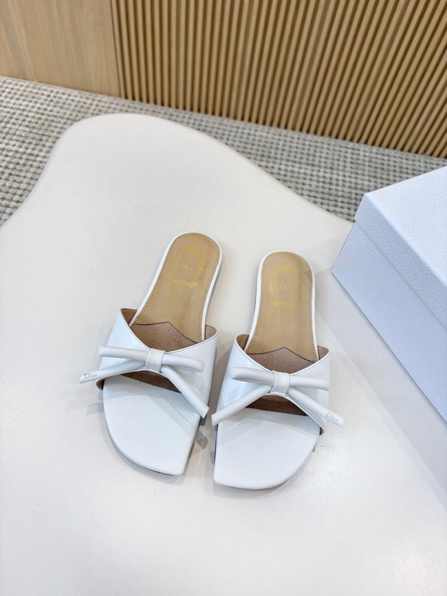 Dior Bow Slide Black Lambskin KCO583L-3