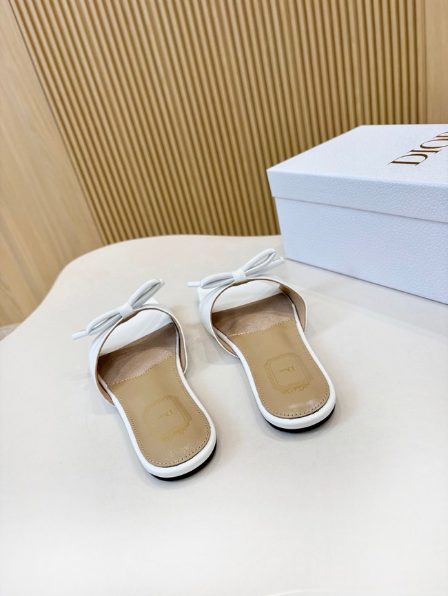 Dior Bow Slide Black Lambskin KCO583L-3