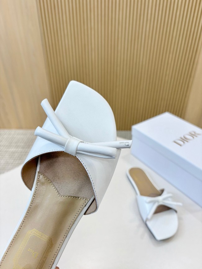 Dior Bow Slide Black Lambskin KCO583L-3