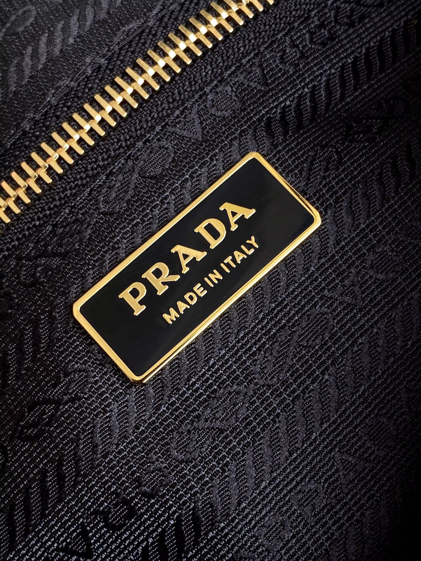 Prada Large Bonnie Leather Tote Bag 1BA439 Black