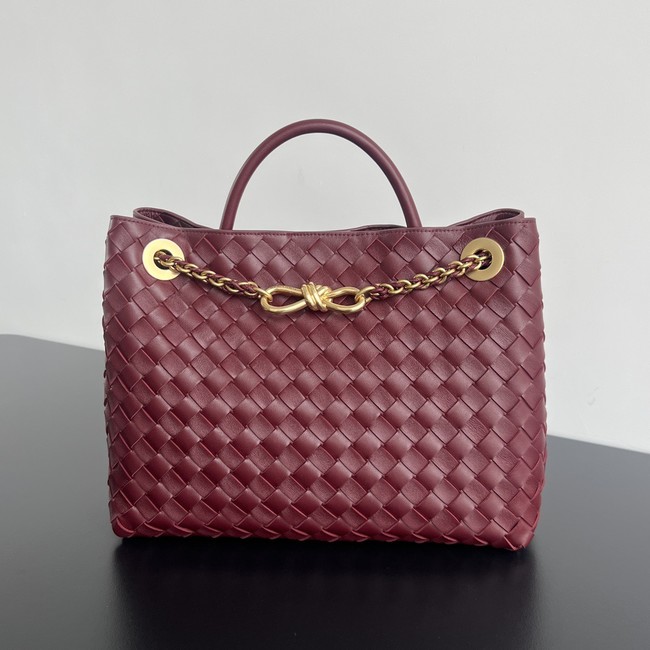 Bottega Veneta Medium Andiamo 766016V Barolo