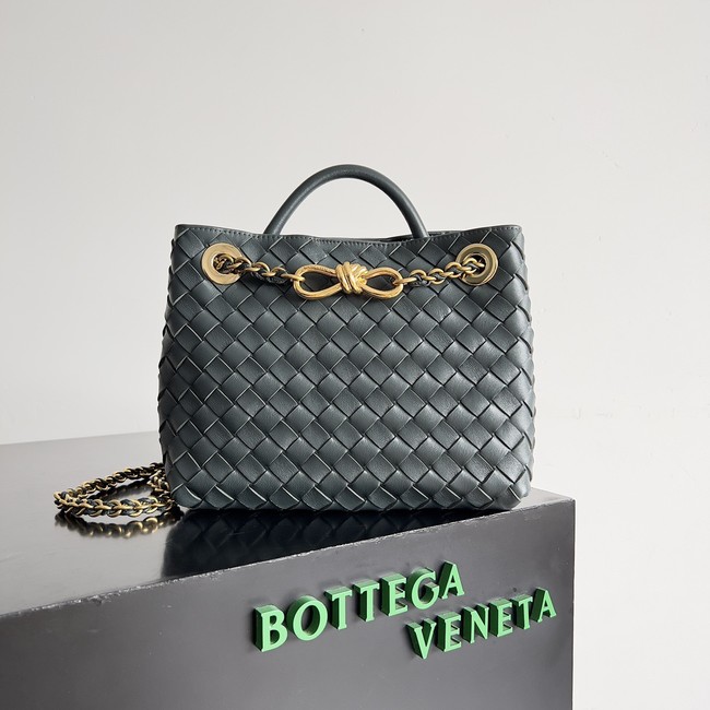 Bottega Veneta Small Andiamo 766014 dark blue